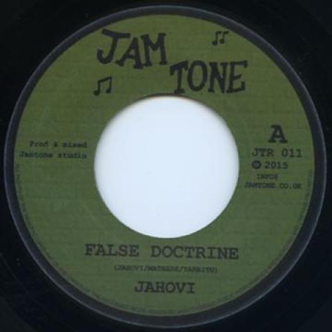 7inch Record JAHOVI - False Doctrine / Dub JTR011 Jamtone 2015 UK Reggae, Ska & Dub