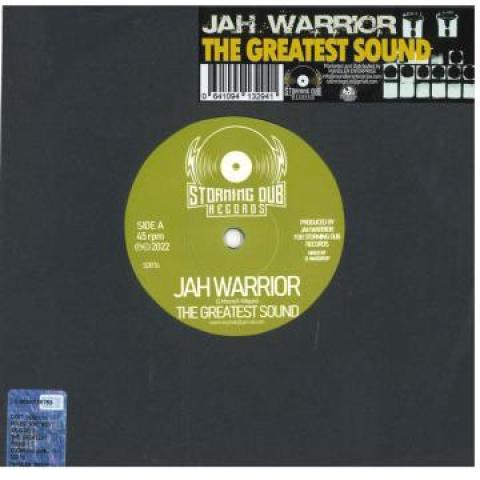 7inch Record JAH WARRIOR - Greatest Sound / Greatest Dub SDR76 Storming Dub 2022 Italy Reggae, Ska Dub