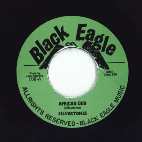 7inch Record SILVERTONES - African Dub / Version 008 Black Eagle 1977 UK Reggae, Ska Dub