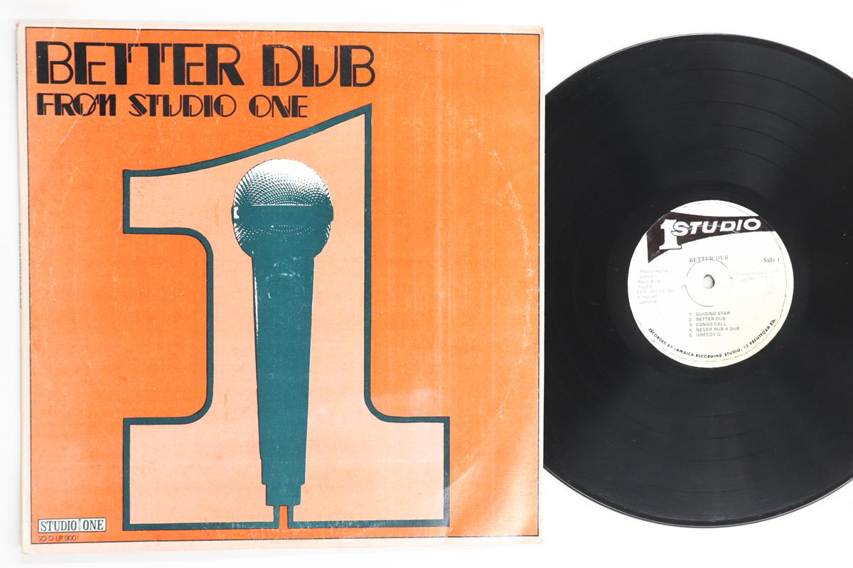 LP Record DUB SPECIALIST Better Dub SODLP0001 STUDIO ONE Jamaica Reggae Ska Dub Used