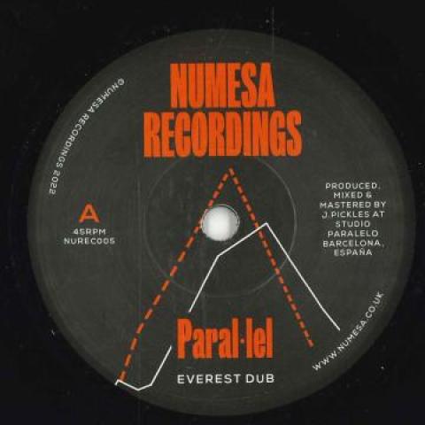 7inch Record EVEREST DUB - Paral-lel / Carajilo Dub NUREC005 Numesa 2022 UK Reggae, Ska Dub