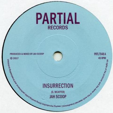 7inch Record JAH SCOOP - Insurrection / Dub PRTL7048 Partial 2017 UK Reggae, Ska Dub